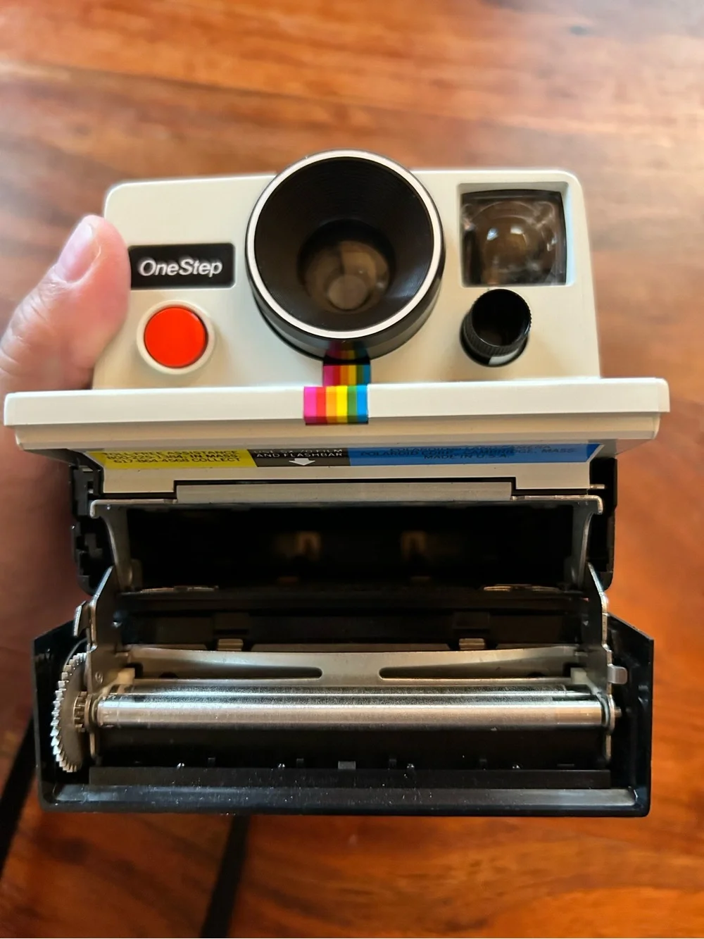 Vintage Polaroid SX-70 Rainbow One Step Camera + Film Bundle